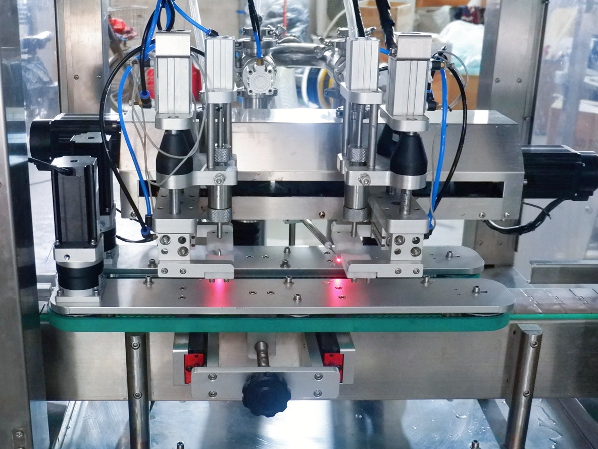 Introduction of automatic tracking filling and capping machine