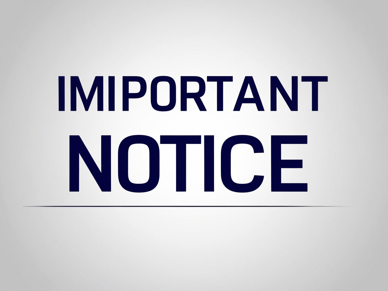 Important Notice: Change of Company Contact Number