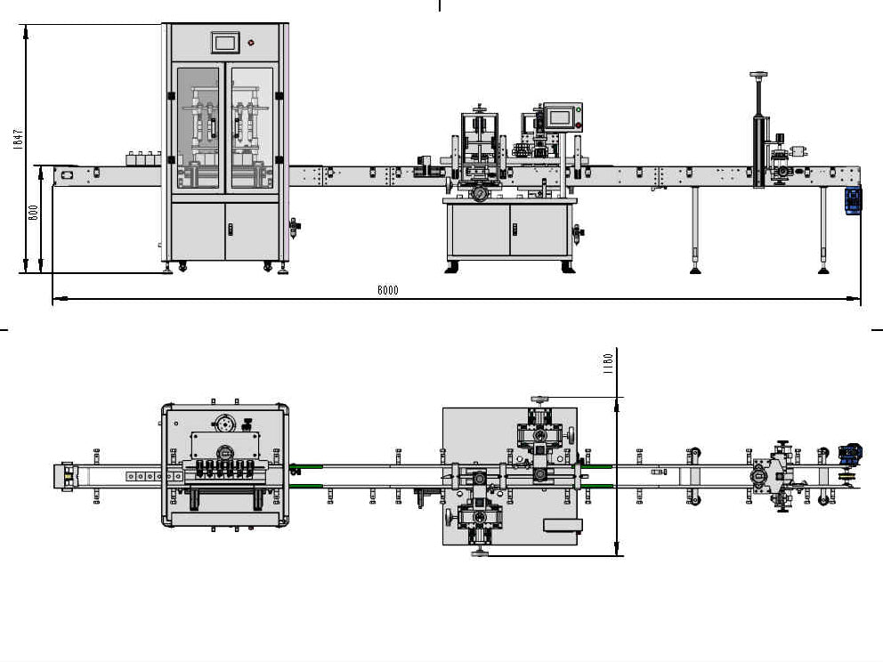 Automatic Linear Perfume Filling and Capping Production Line: The Ideal Solution for Modern Perfume Manufacturing