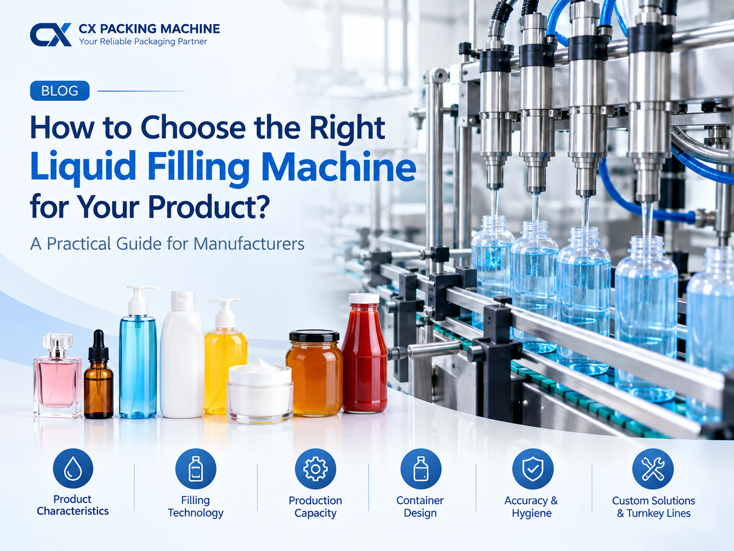 How to Choose the Right Liquid Filling Machine for Your Product? A Practical Guide for Manufacturers