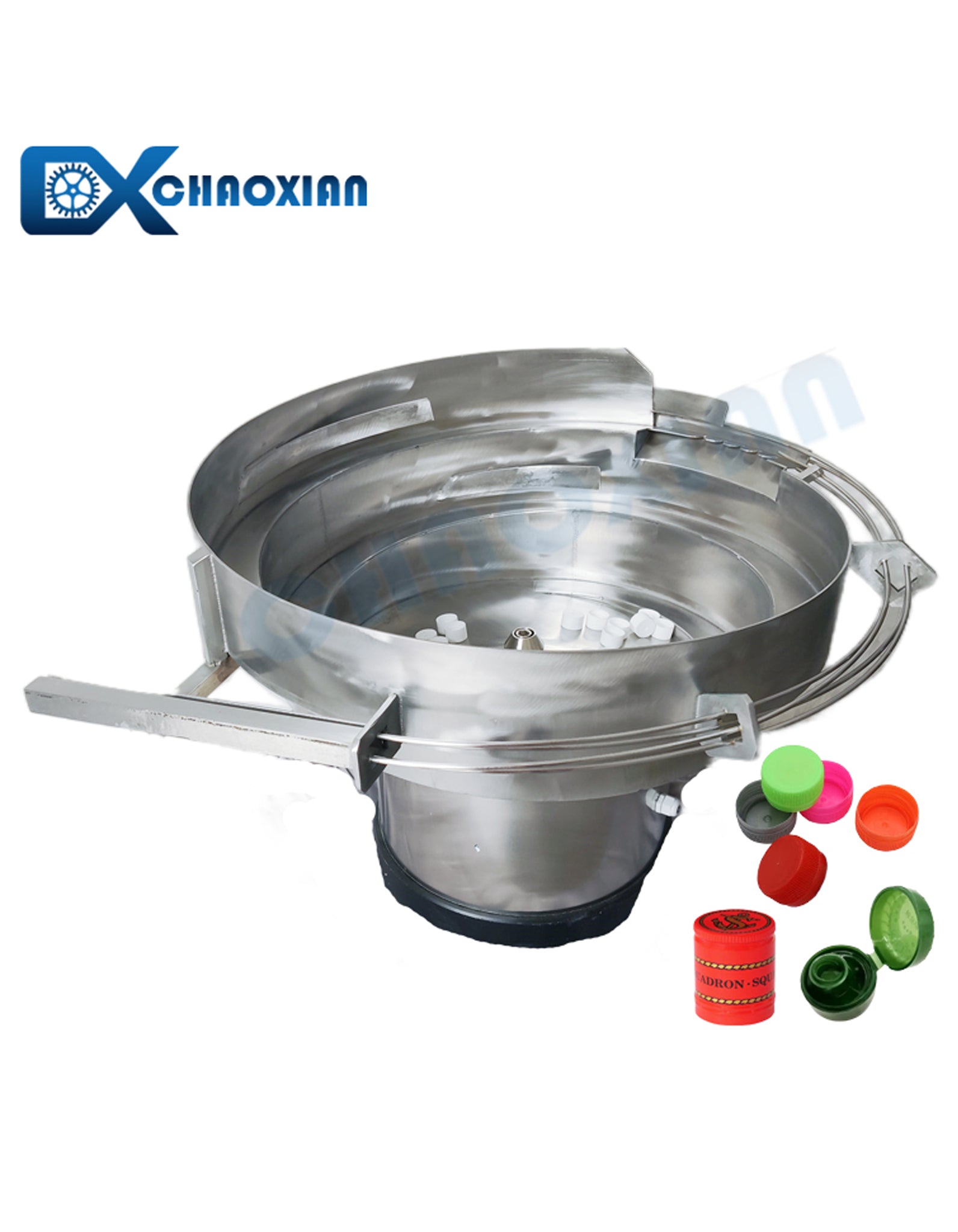Vibrating Bowl Bottle Caps Feeder