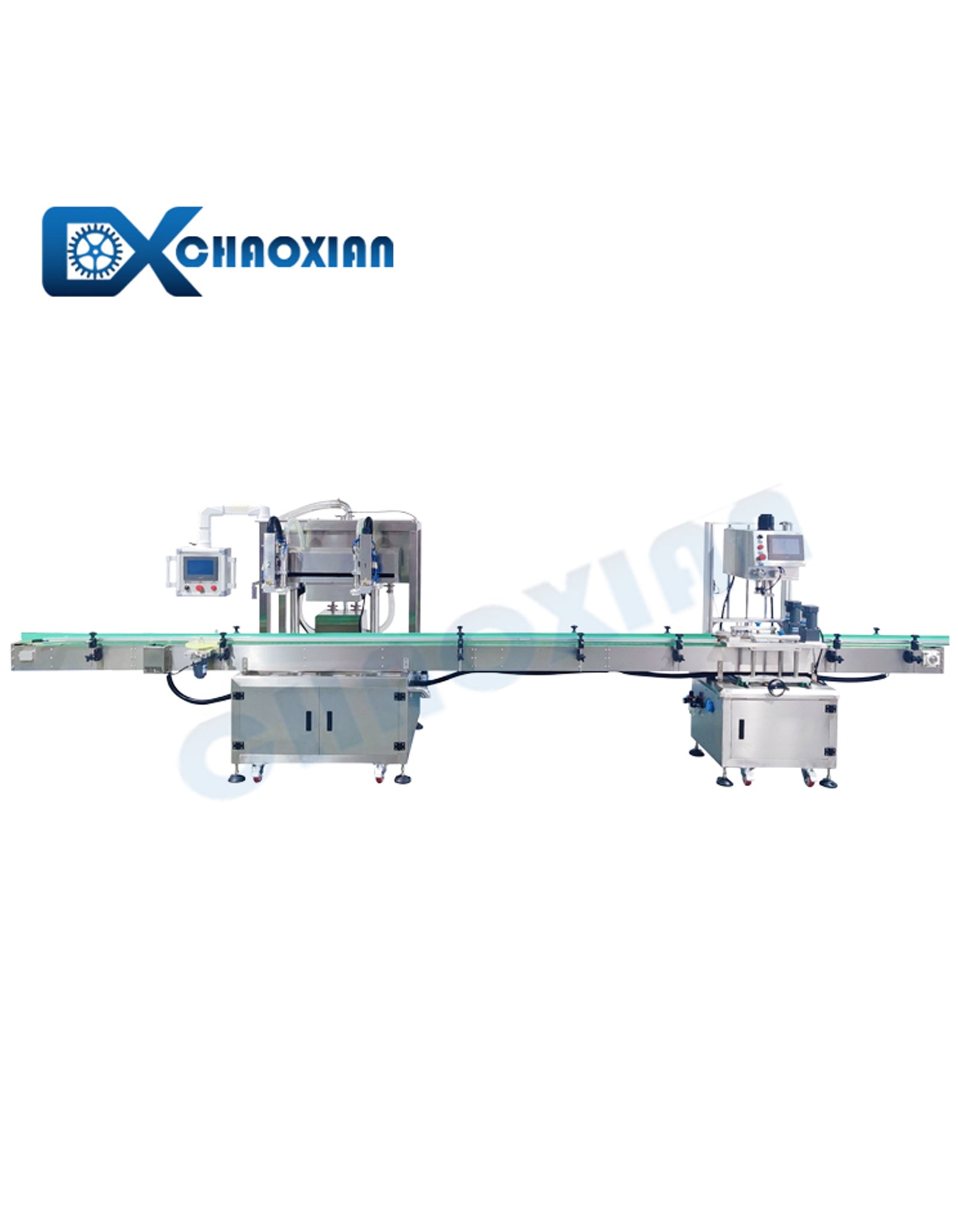 Automatic Bottle Liquid Filling and Capping Machine Production Line