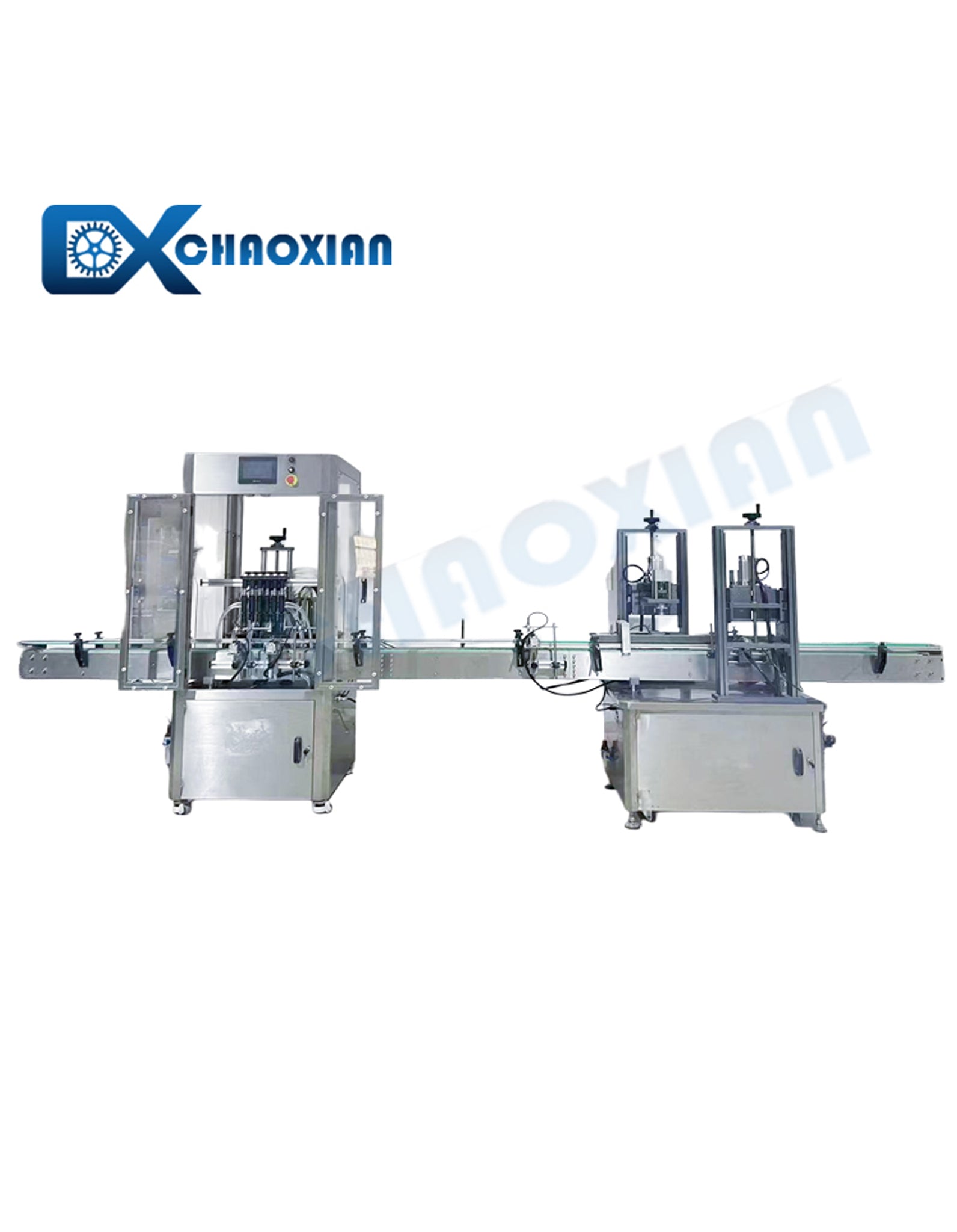 Automatic Bottle Liquid Filling and Capping Machine Production Line