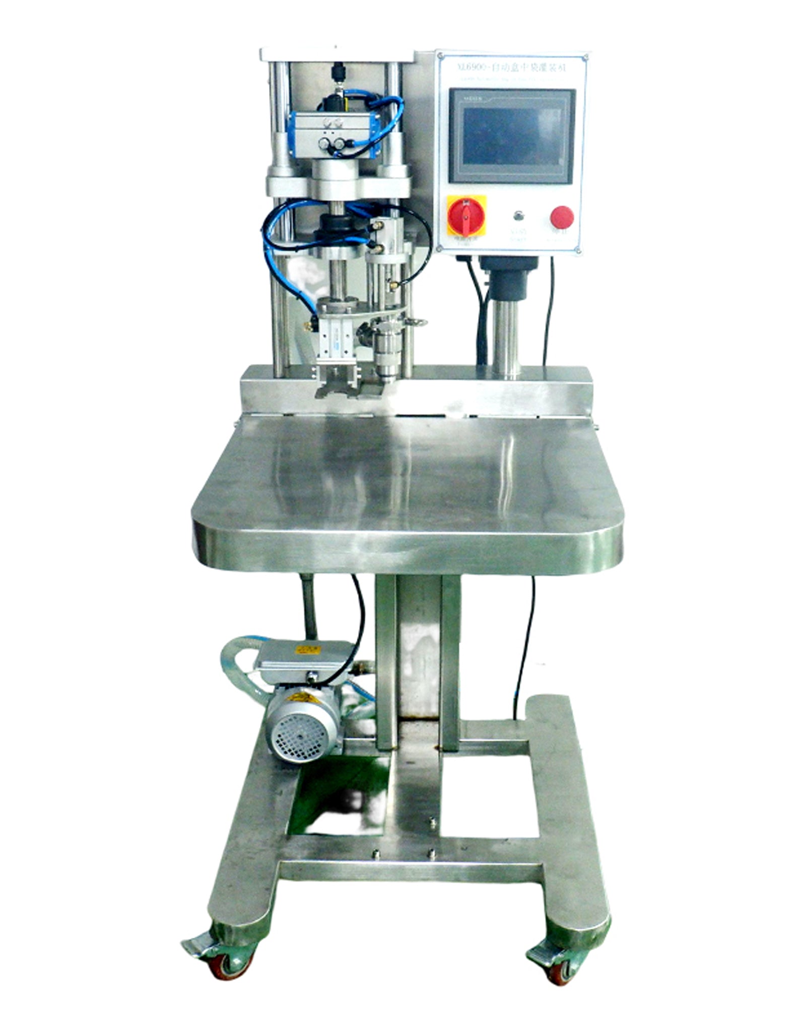 Automatic Bag in Box BIB Liquid Filling and Capping Machine