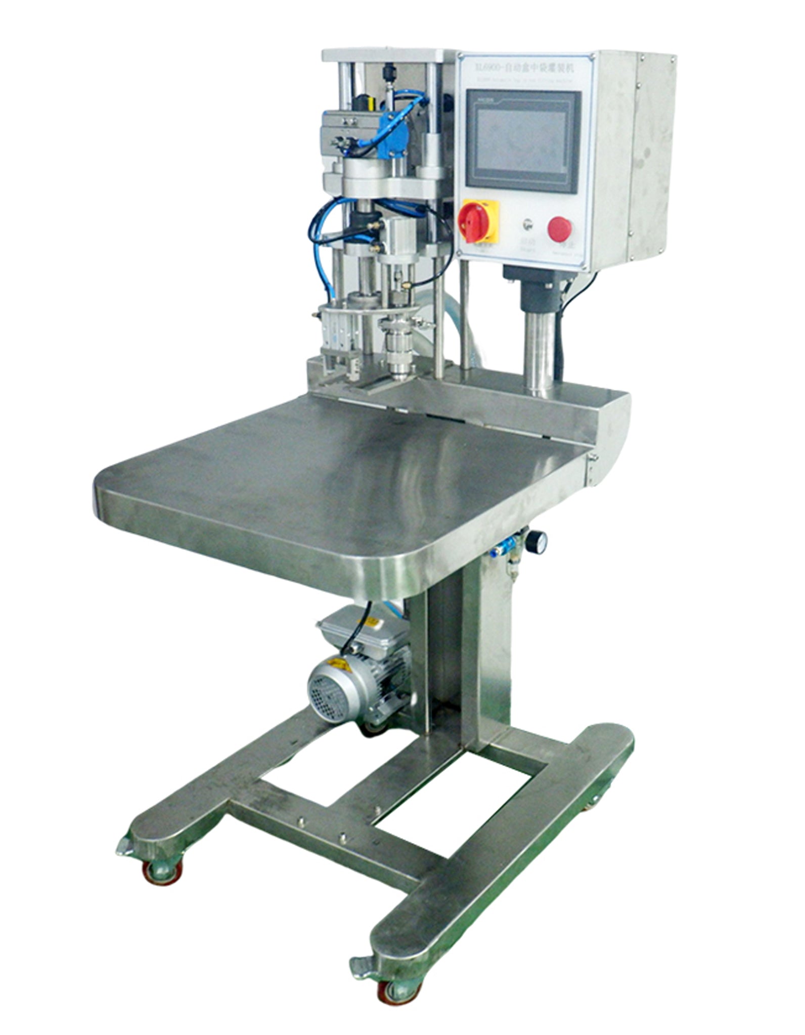 Automatic Bag in Box BIB Liquid Filling and Capping Machine