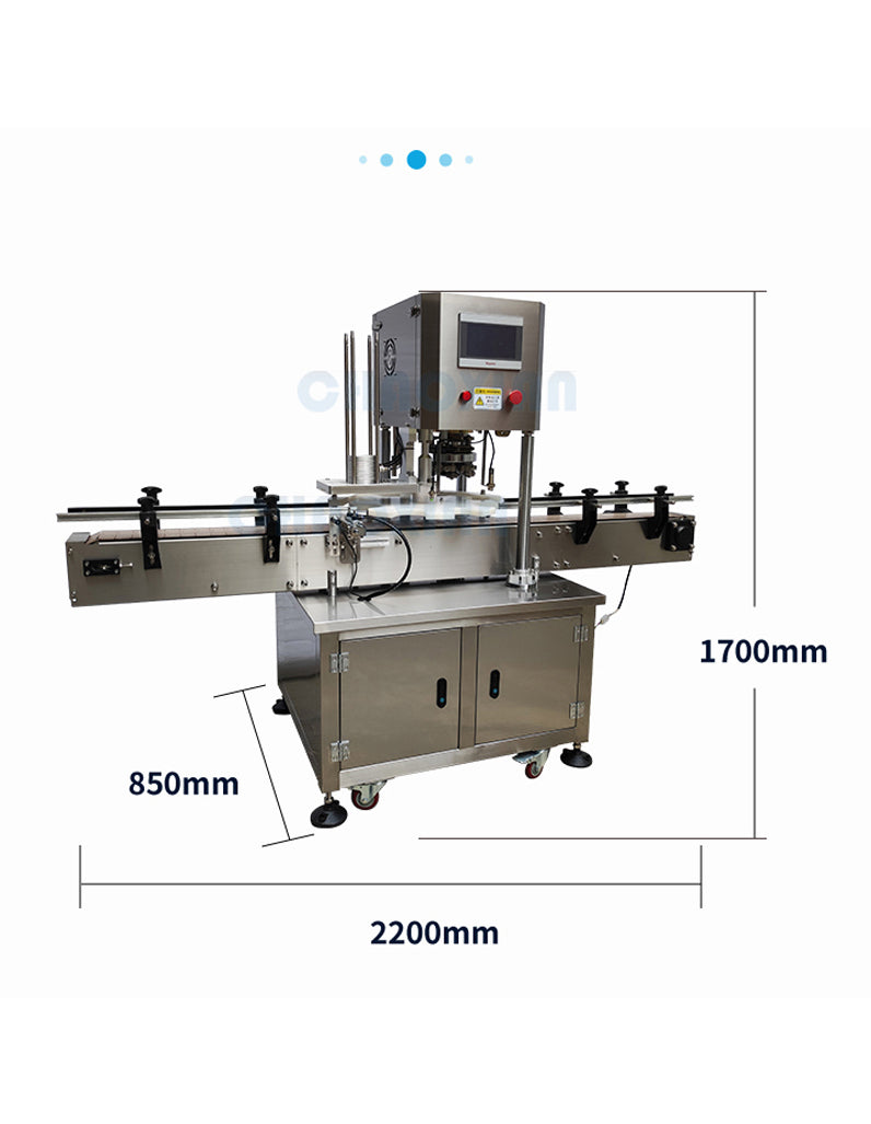 Máquina automática de sellado de latas ACM-02 para latas de PET, latas de lata, latas de refresco