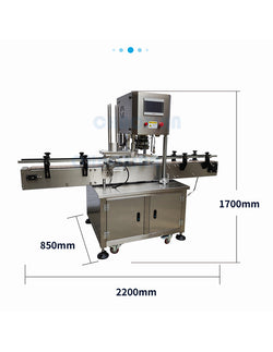 ACM-02 Automatic Can Sealing Machine for PET Can Tin Can Soda Can