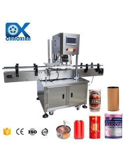 ACM-02 Automatic Can Sealing Machine for PET Can Tin Can Soda Can