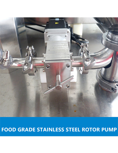 Automatic Servo Motor Drive Rotor Pump Liquid Filling Machine