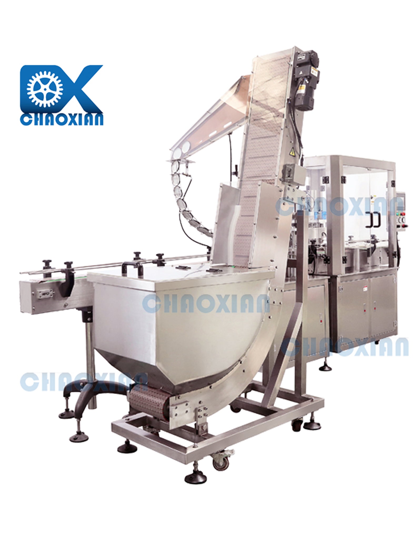 Automatic Vacuum Twist Off Capping Machine for Glass Bottle, Jar