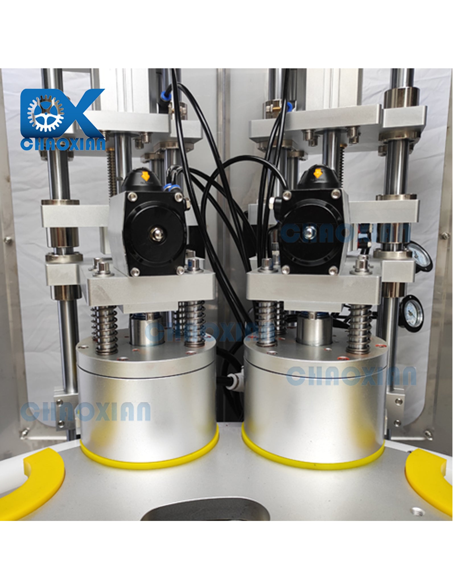 Automatic Vacuum Twist Off Capping Machine for Glass Bottle, Jar