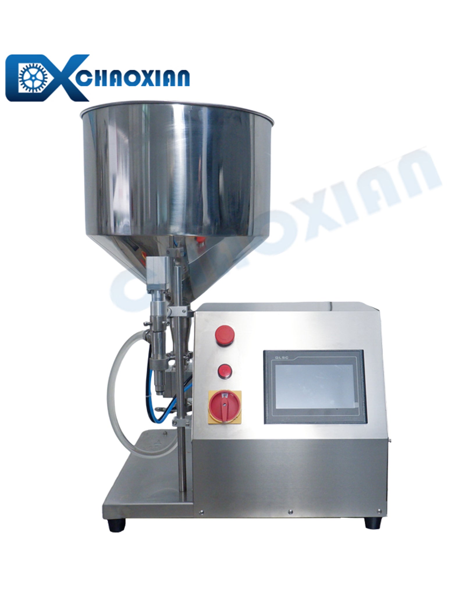 CX Semi Automatic Servo Motor Drive Gear Pump Bottle Liquid Filling Machine