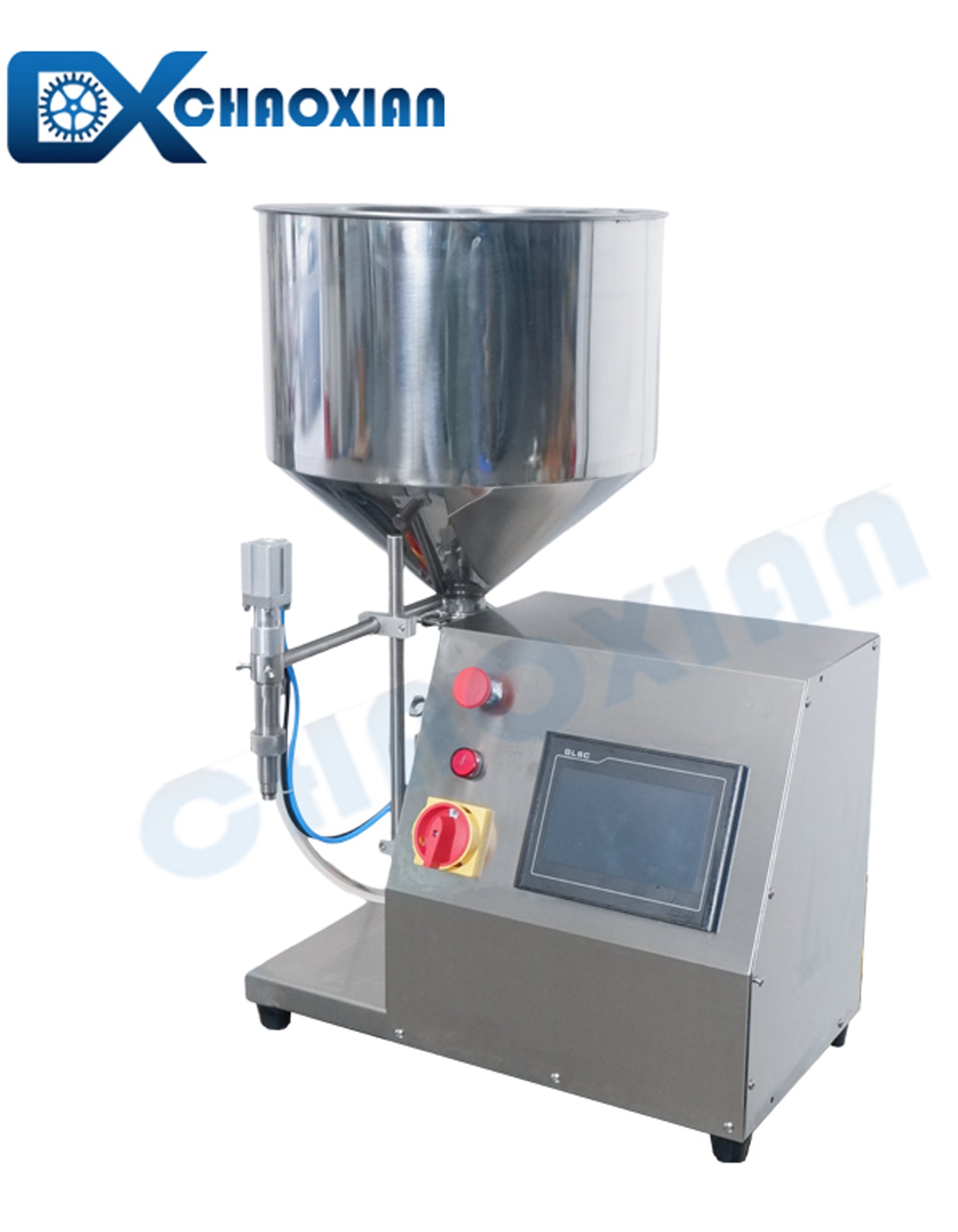 CX Semi Automatic Servo Motor Drive Gear Pump Bottle Liquid Filling Machine