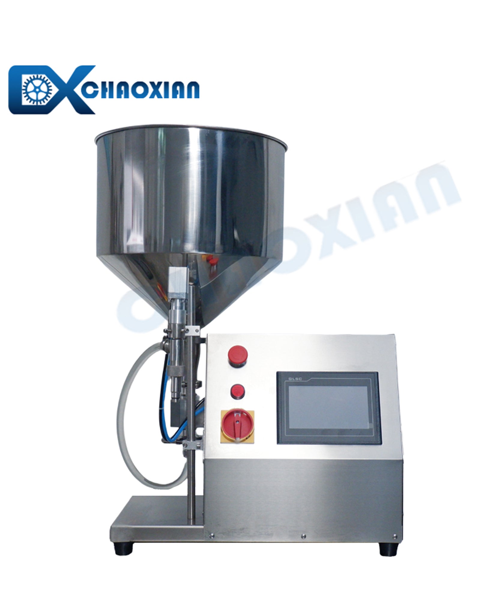 CX Semi Automatic Servo Motor Drive Gear Pump Bottle Liquid Filling Machine