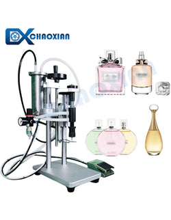 CX Semi-automatic Glass Bottle Wine Perfume Filling Machine