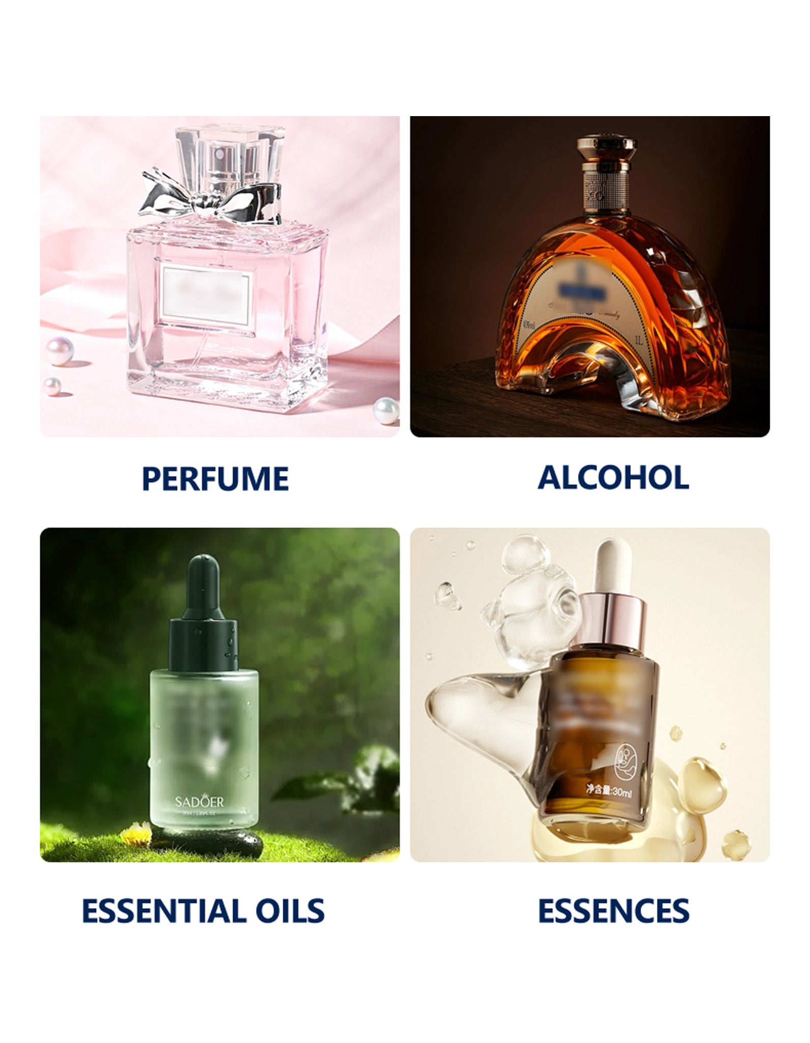 Desktop 4 Filling Nozzles Equal Liquid Level Vacuum Perfume Filling Machine