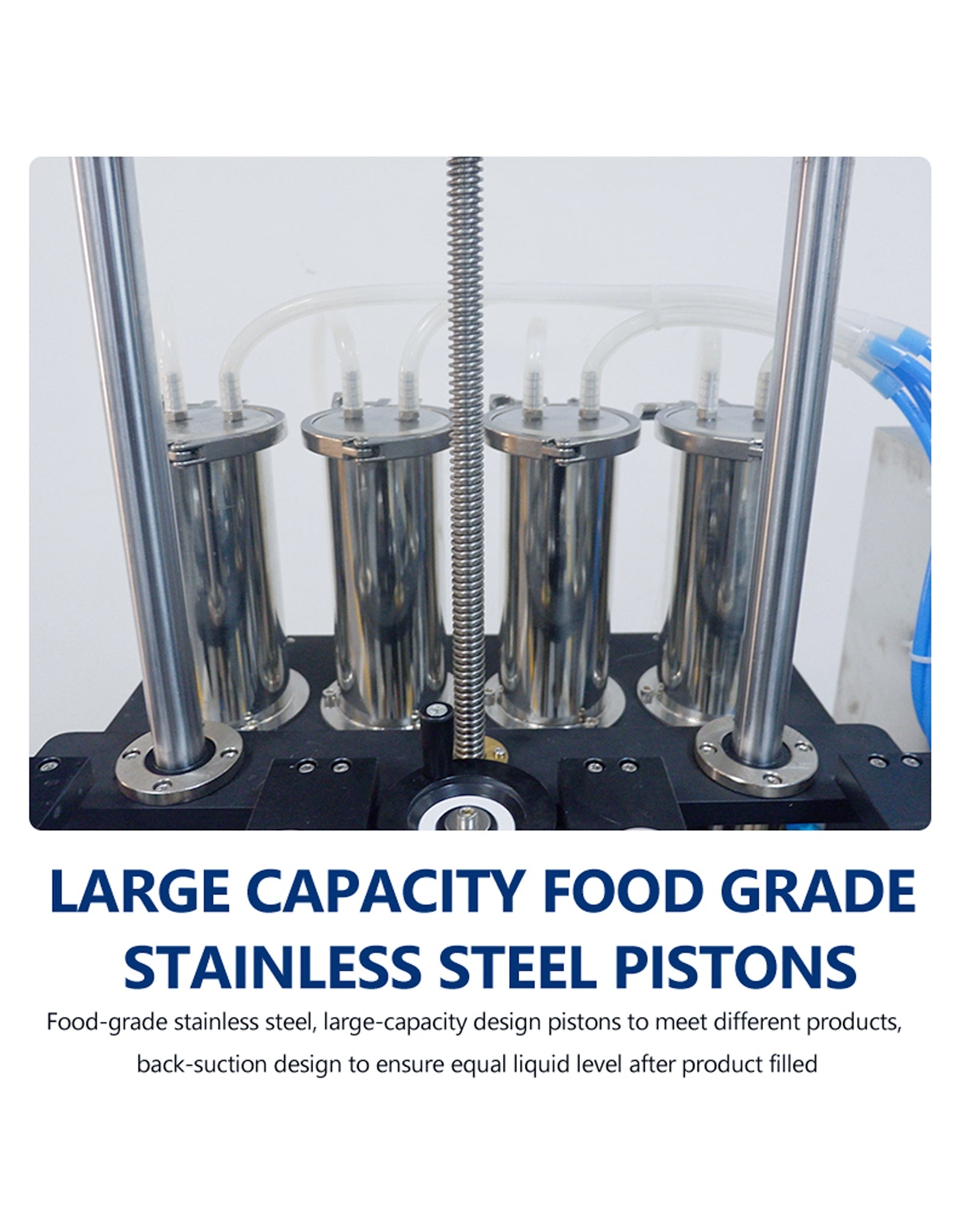 Desktop 4 Filling Nozzles Equal Liquid Level Vacuum Perfume Filling Machine