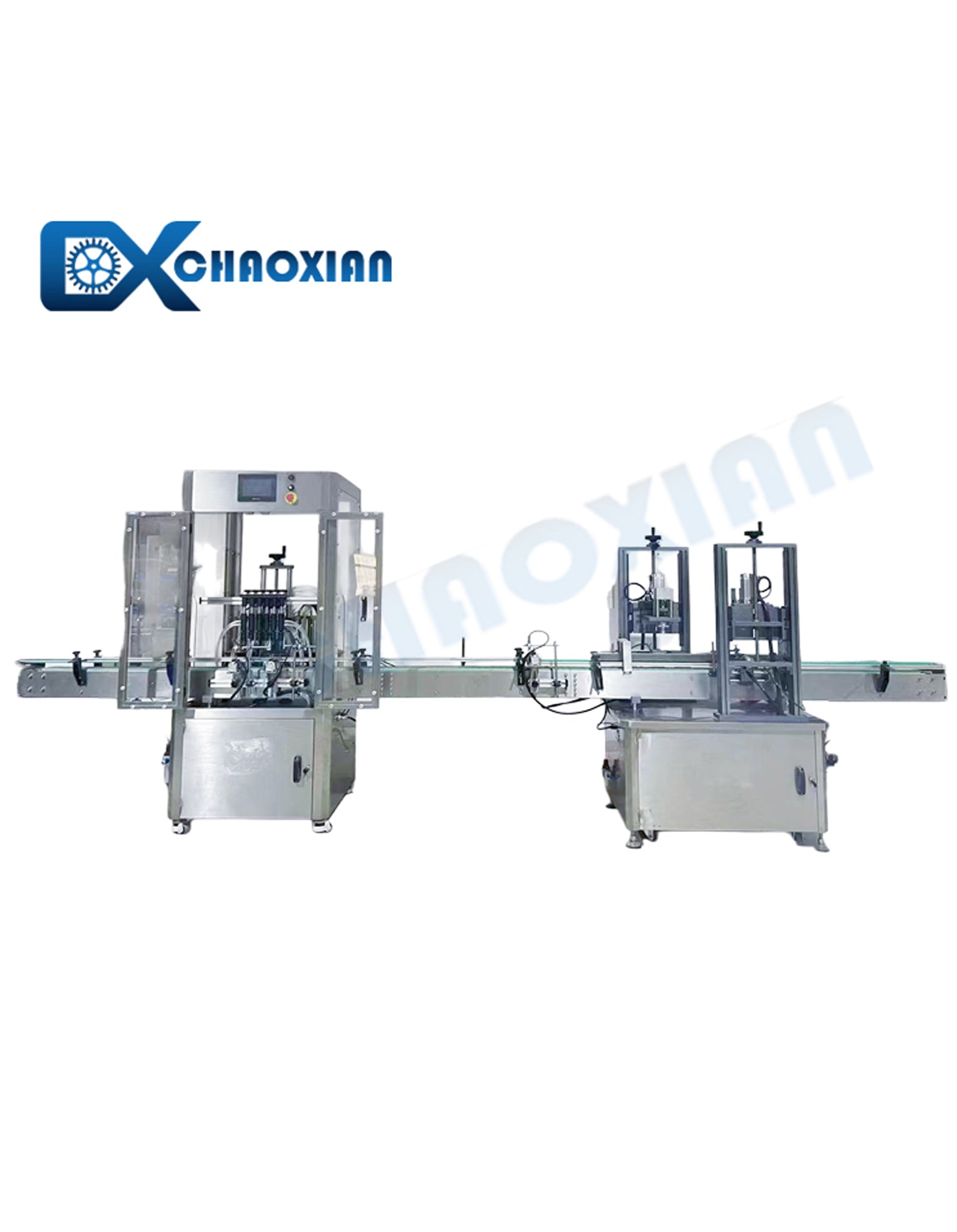 Automatic Bottle Perfume Filling and Capping Machines Production Line