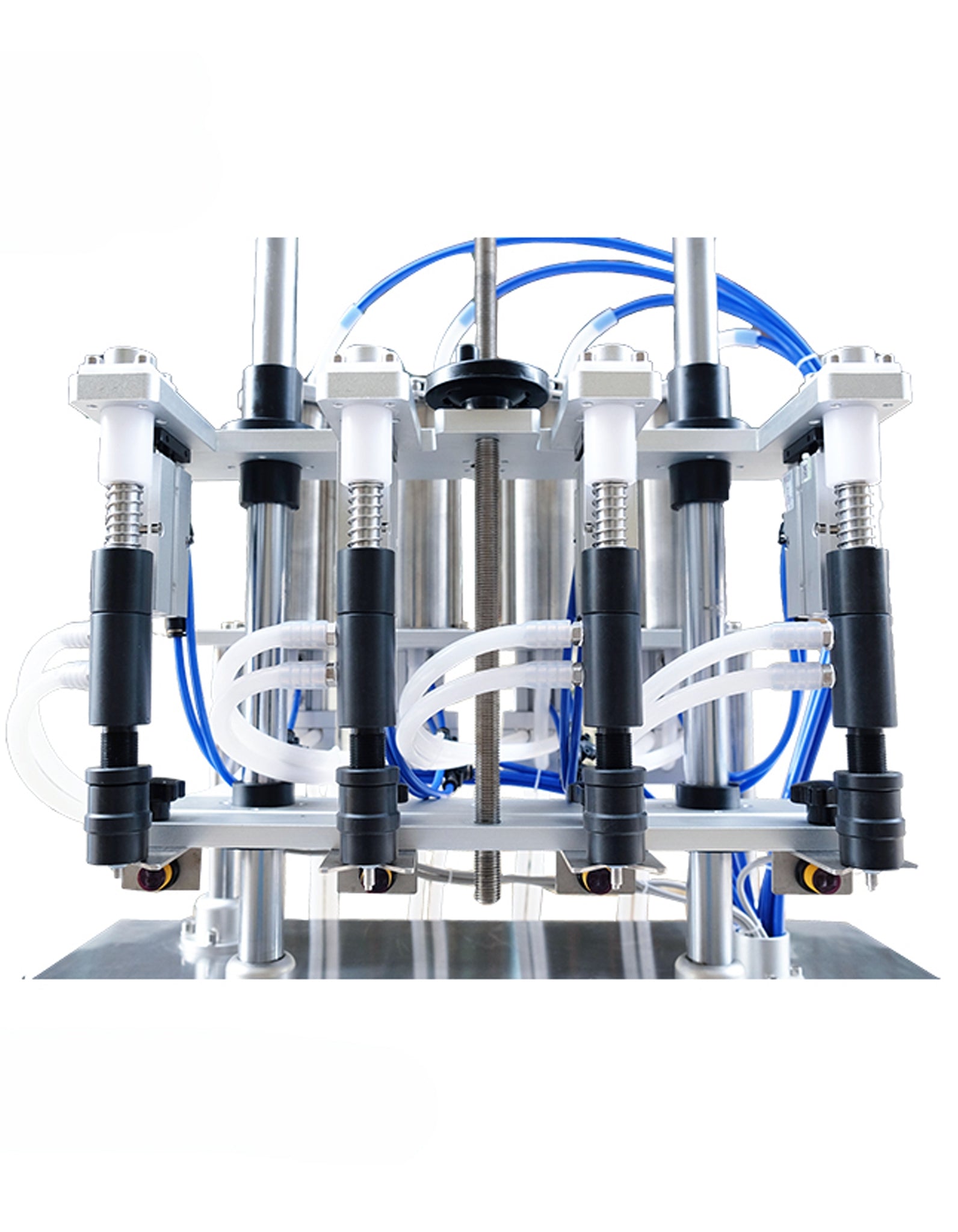 4 Filling Nozzles Equal Liquid Level Vacuum Bottle Perfume Filling Machine