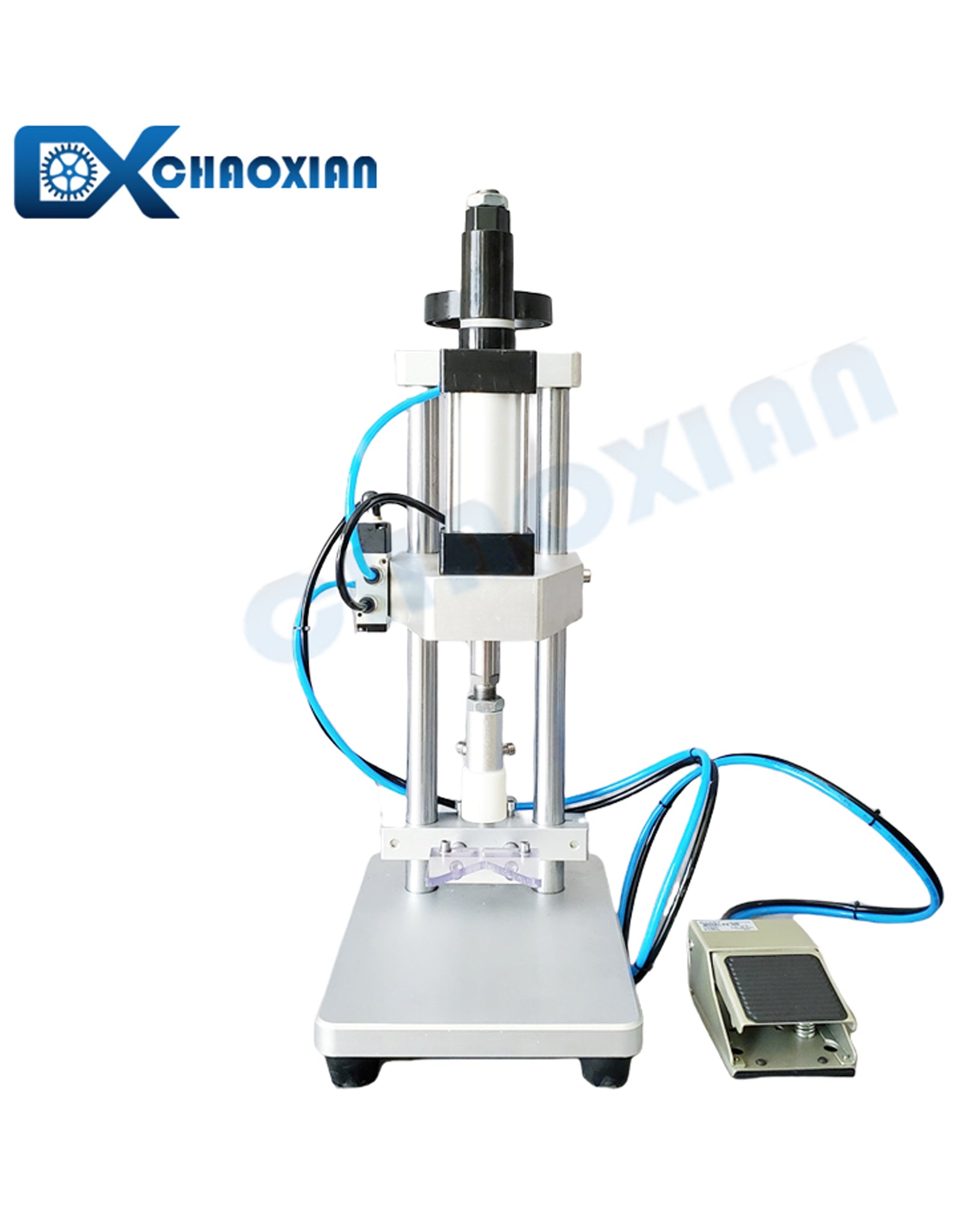 CX Semi-automatic Perfume Bottle Collar Press Capping Machine