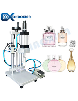 CX Semi-automatic Perfume Bottle Collar Press Capping Machine