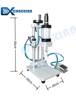 CX Semi-automatic Perfume Bottle Collar Press Capping Machine