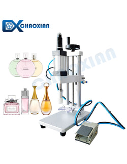 CX Semi-automatic Perfume Bottle Collar Press Capping Machine