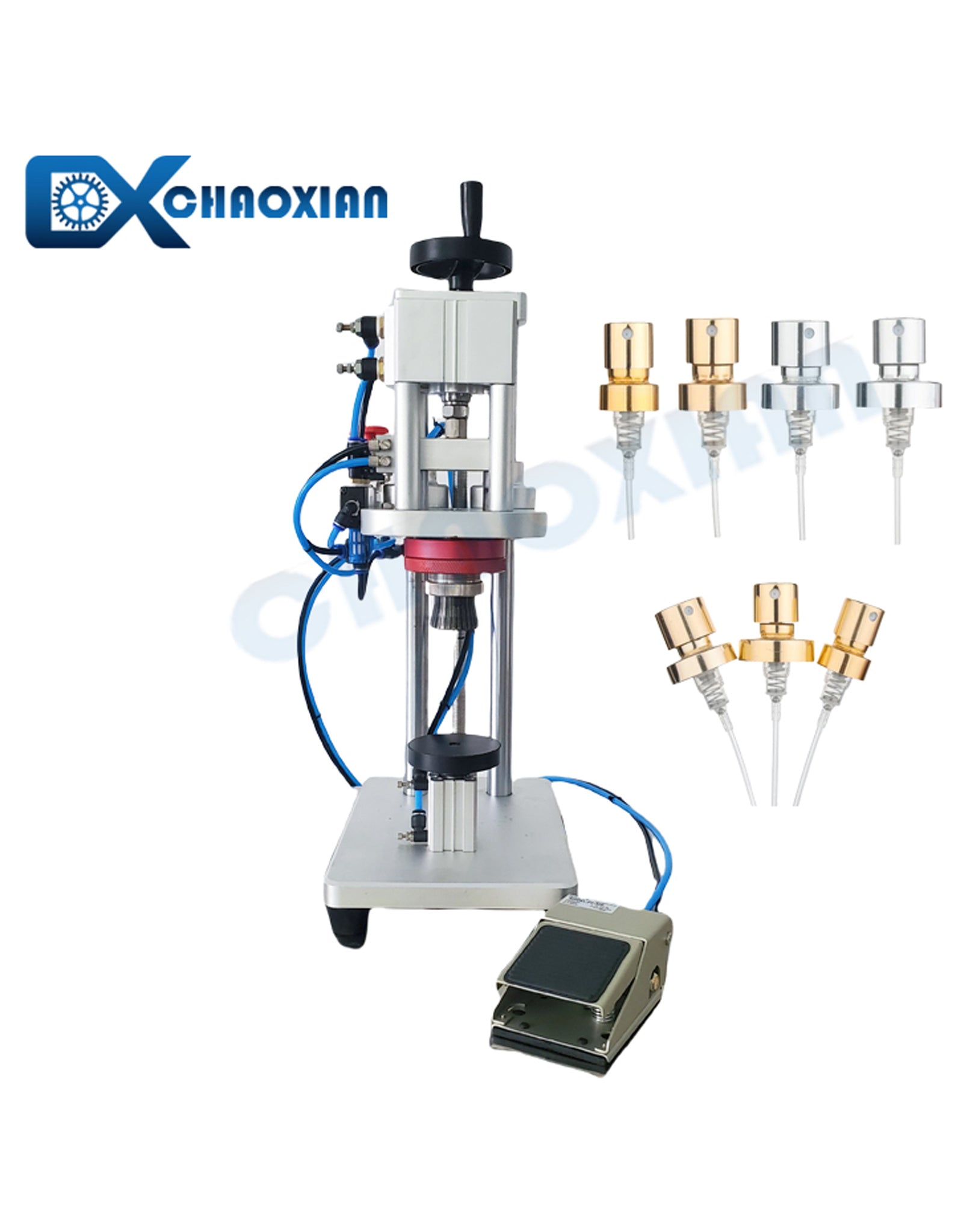 Semi-Automatic Glass Perfume Bottle Sealing Machine