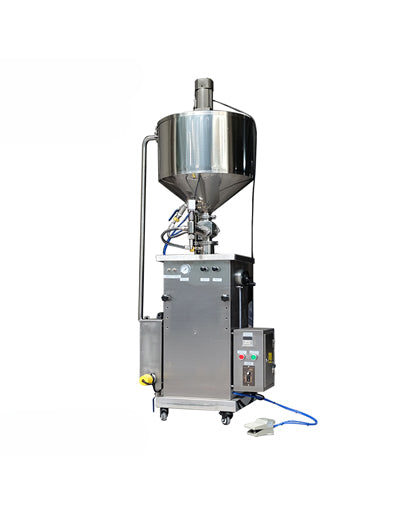 Semi-Automatic Liquid Filling Machine with Heating Hopper and Heating Filling System