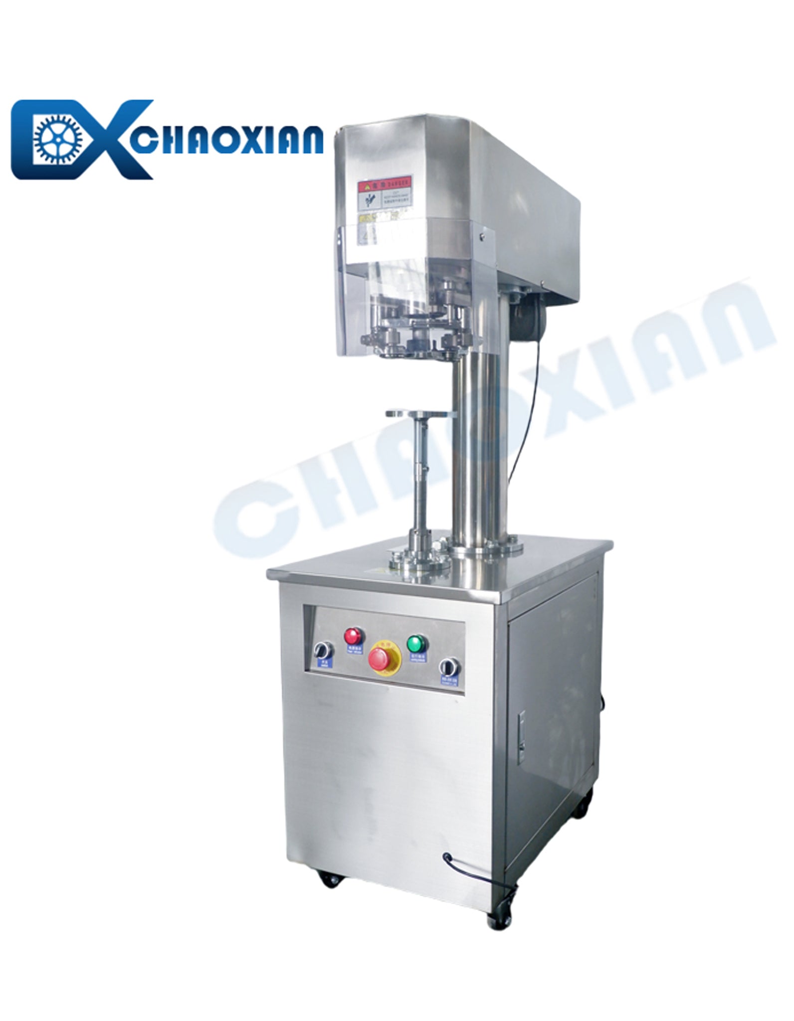 Semi Automatic Can Sealing Machine for Metal, Plastic & Paper Cans