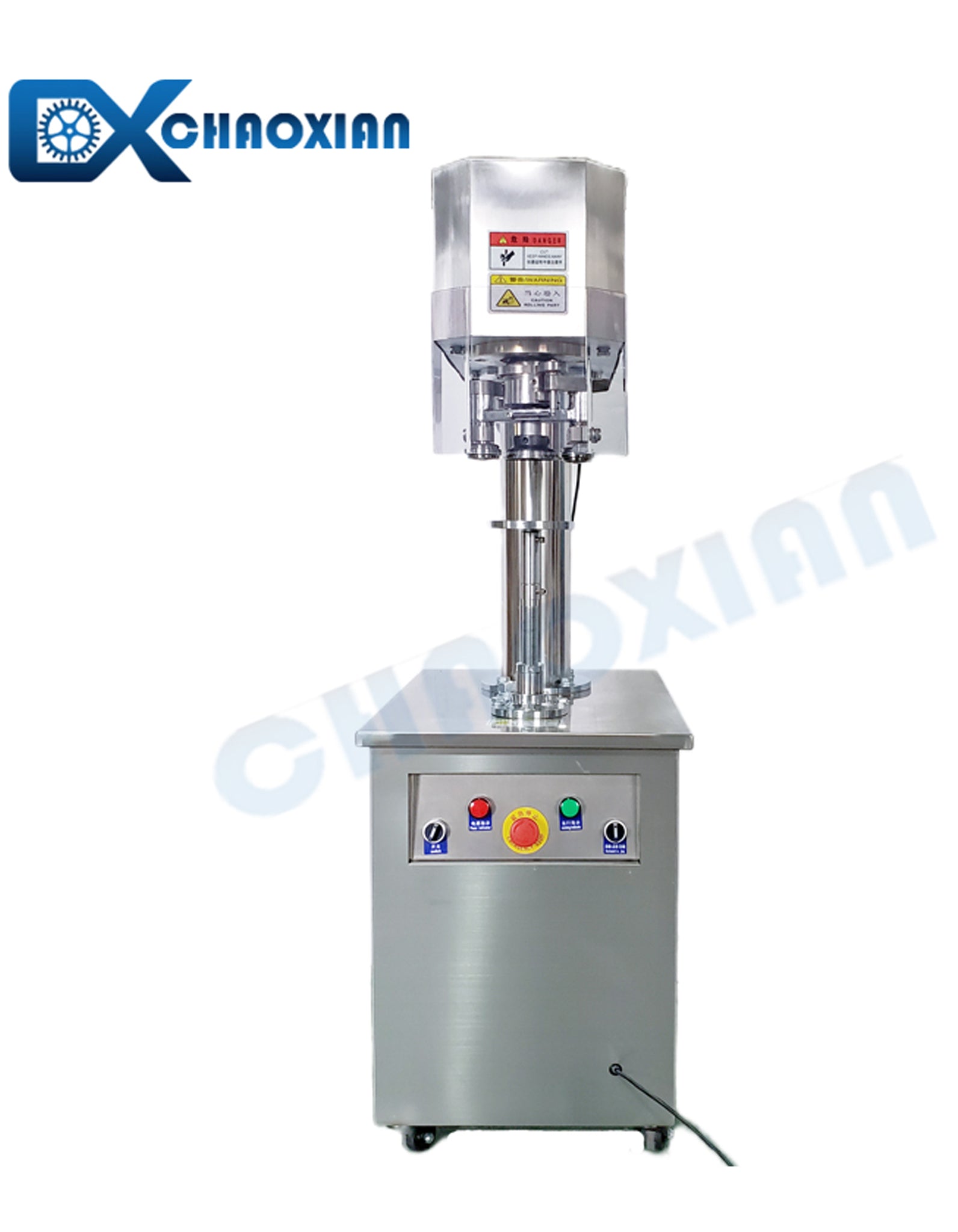 Semi Automatic Can Sealing Machine for Metal, Plastic & Paper Cans