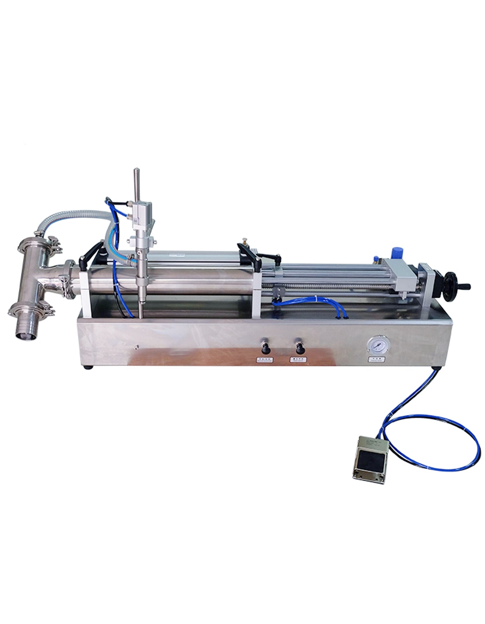 Semi-automatic Desktop Bottle Liquid Filling Machine
