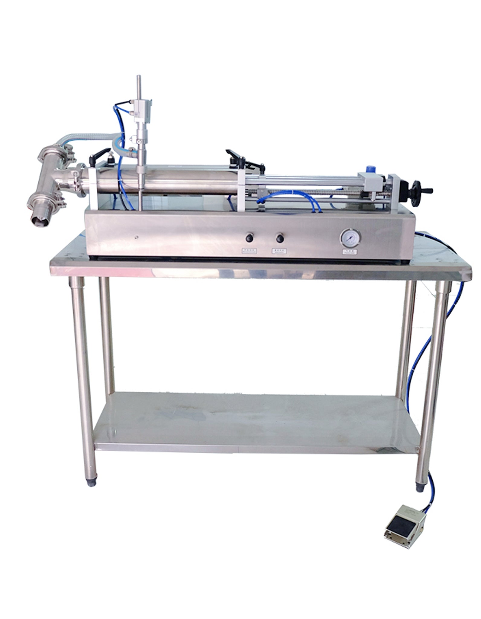 Semi-automatic Desktop Bottle Liquid Filling Machine