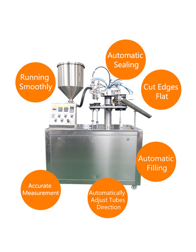 Plastic Tube Filling and Sealing Machine