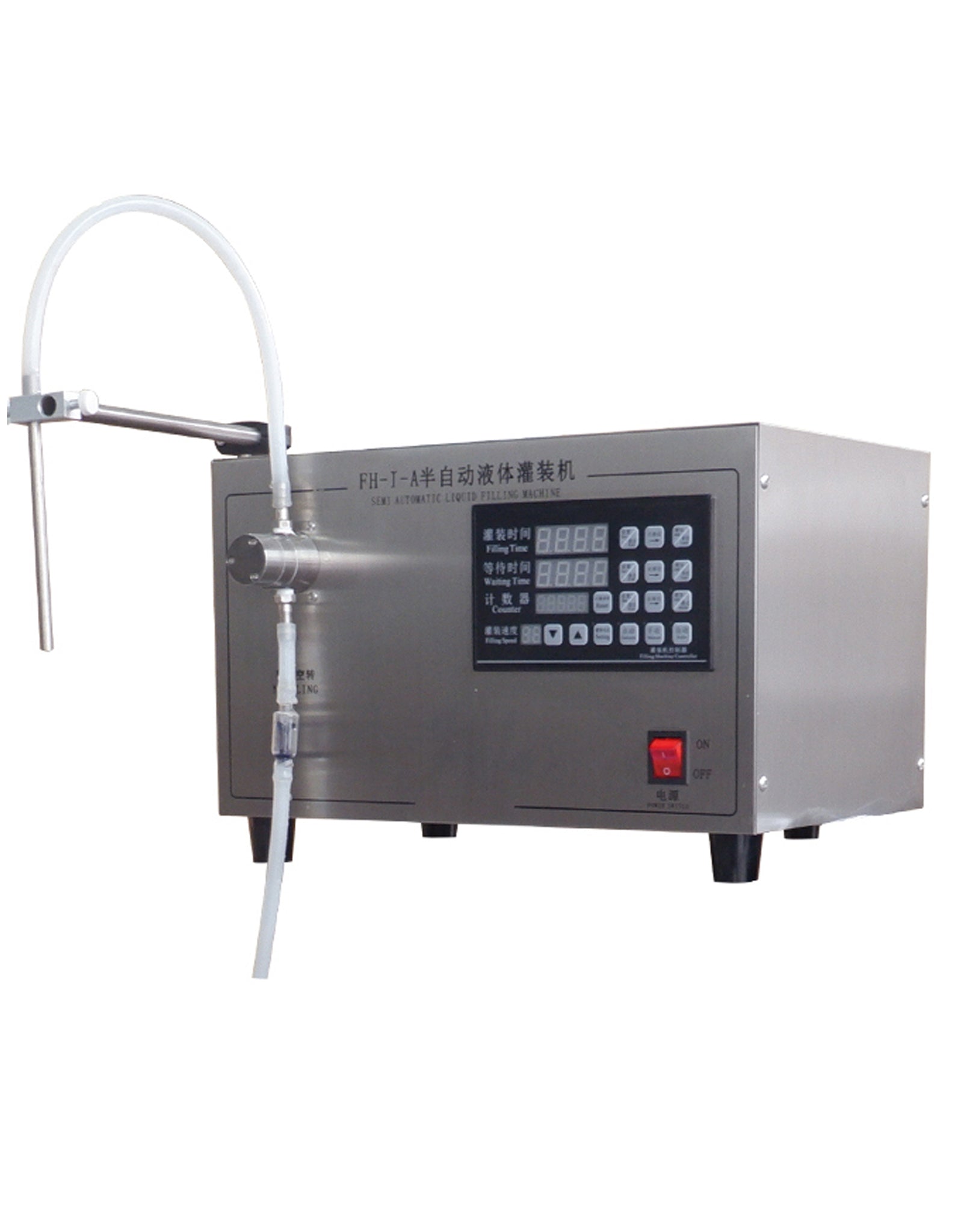 Semi-automatic Electric Pump Bottle Water Oil Liquid Filling Machine